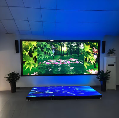 SMD P10 Indoor Fixed LED Video Panel Display mit 3840 High Brush Refresh und 1200CD Helligkeit