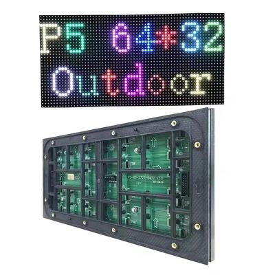 Außenwasserdichtes SMD-P5-Full-Colour-LED-Panelmodul mit 100000 Stunden Lebensdauer