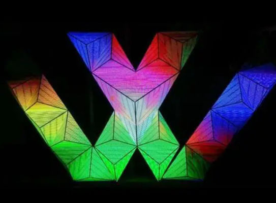 P2.5 Alien-Display-Bildschirm Band-Display-Bildschirm gekrümmter Display-Bildschirm