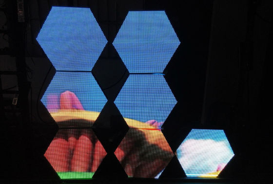 Individuelles Design P2.5 dünnes LED-Flexibles Display mit hoher Pixeldichte und Micro-USB-Schnittstelle